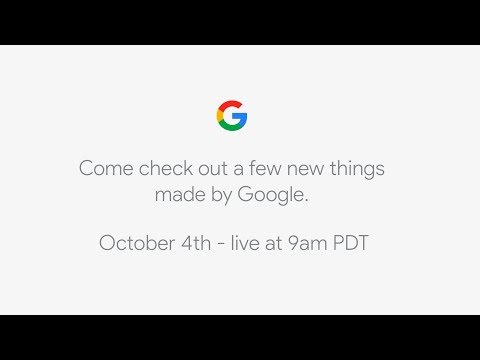 October 4th - Google Event