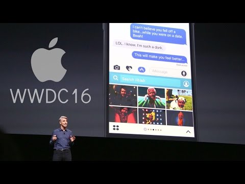 Apple Unveils iOS 10 | WWDC 2016