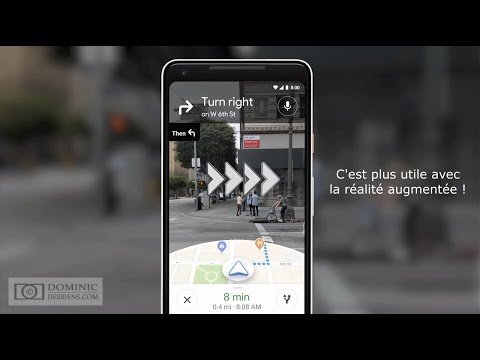 Google I/O 2018 - De la réalité augmentée dans Google Maps