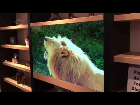 CES 2016: Panasonic&#039;s invisible Transparent Display TV