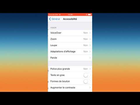 Tutoriel iOS 11 - Comment desactiver le reglage automatique de la luminosite de l&#039;ecran