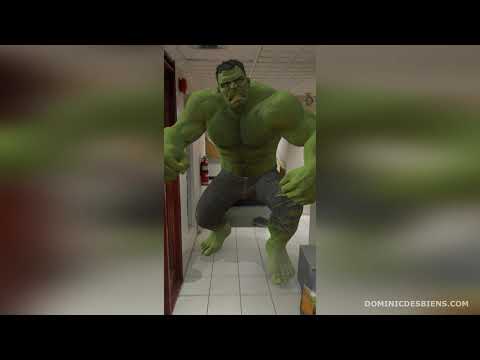 Google Pixel 3 XL - Démo du Playmoji Hulk