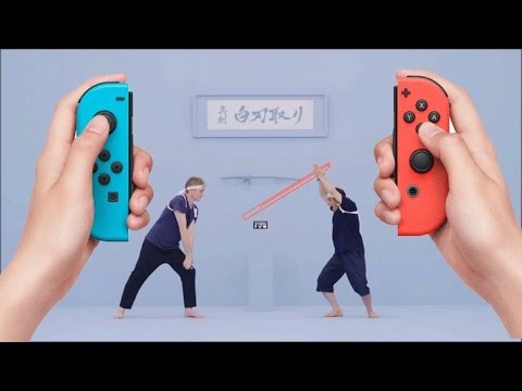 1-2 Switch : démo mini- jeux