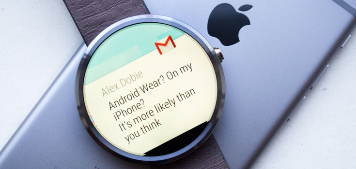 Android Wear et iPhone