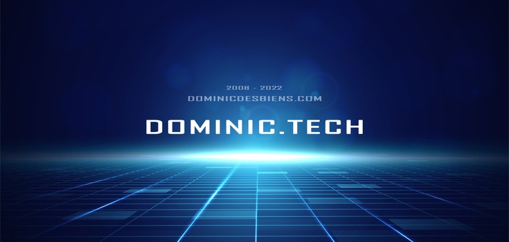 Changement d'adresse : Dominic.tech