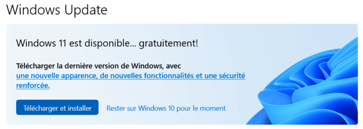 Ordinateur compatible Windows 11